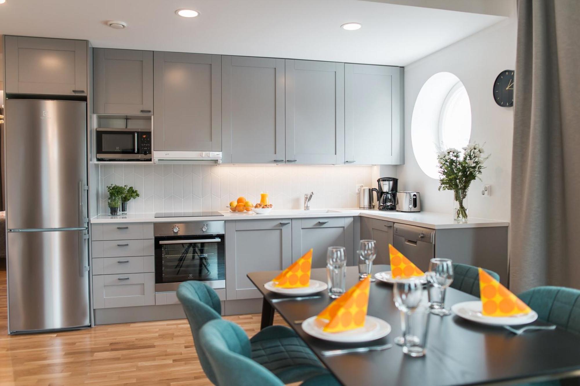 Forenom Serviced Apartments Helsinki Toeoeloe Bagian luar foto