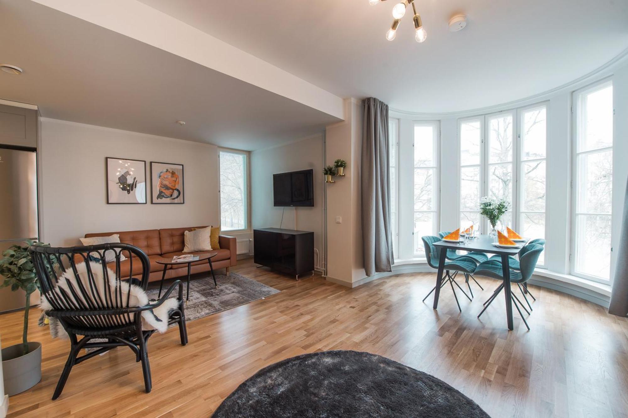 Forenom Serviced Apartments Helsinki Toeoeloe Bagian luar foto